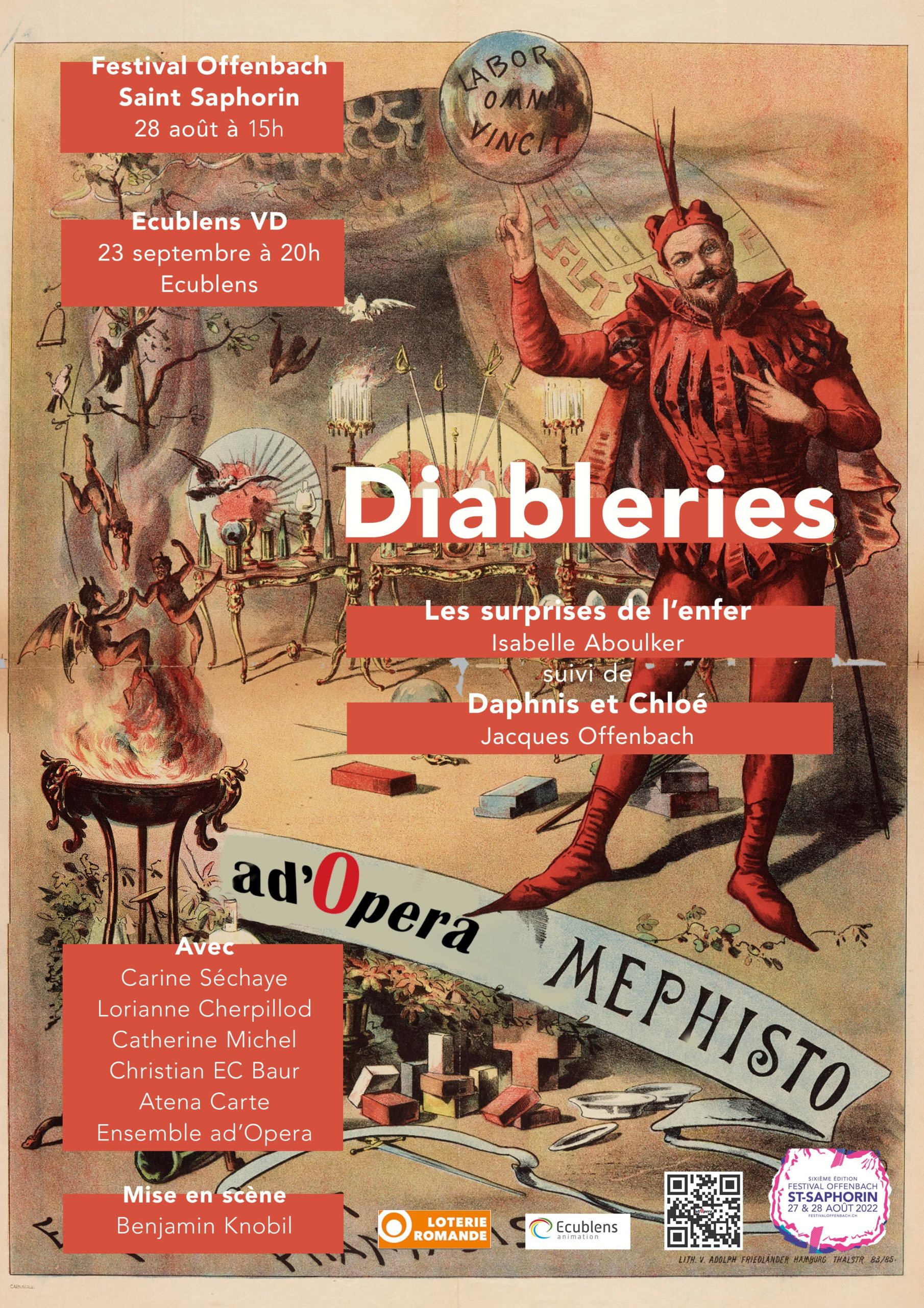 Diableries : Les Surprises de l’enfer – Daphnis et Chloé