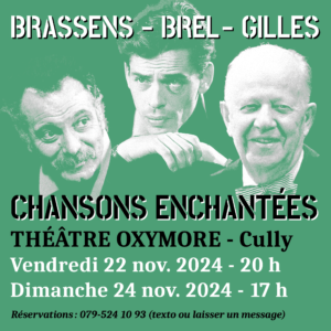 Chansons En-chantées @ Théâtre Oxymore