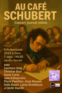 Au café Schubert @ Le Jardin Secret