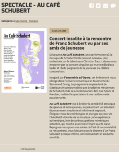 PASTORALE DE NOËL de Reynaldo Hahn @ Cathédrale de Lausanne
