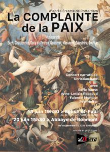 COMPLAINTE DE LA PAIX @ Eglise St-Paul